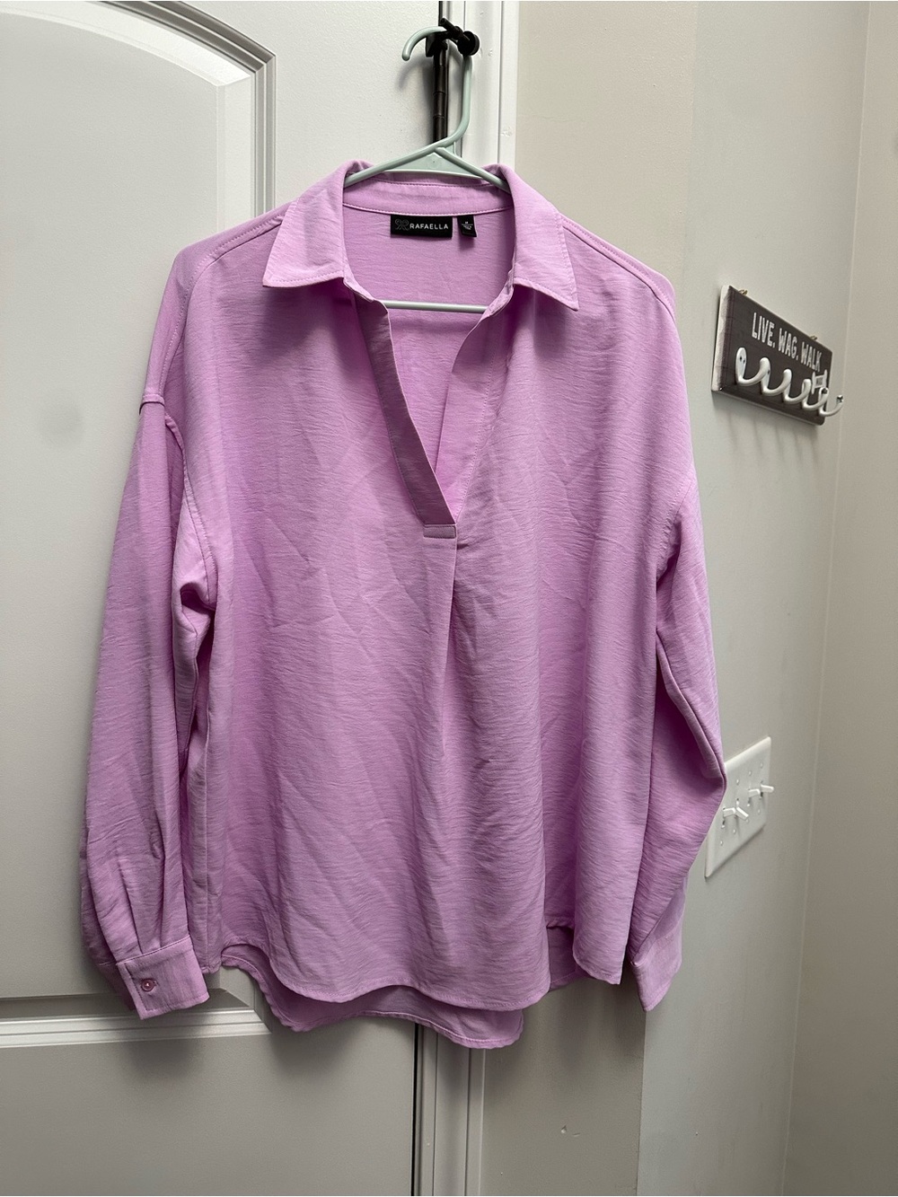 Rafaella Lavender women’s top Oversized